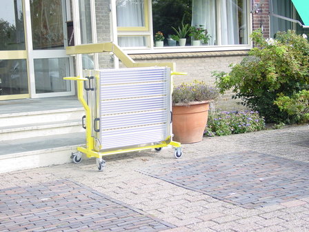 Mobile Rampe mit Trolley 